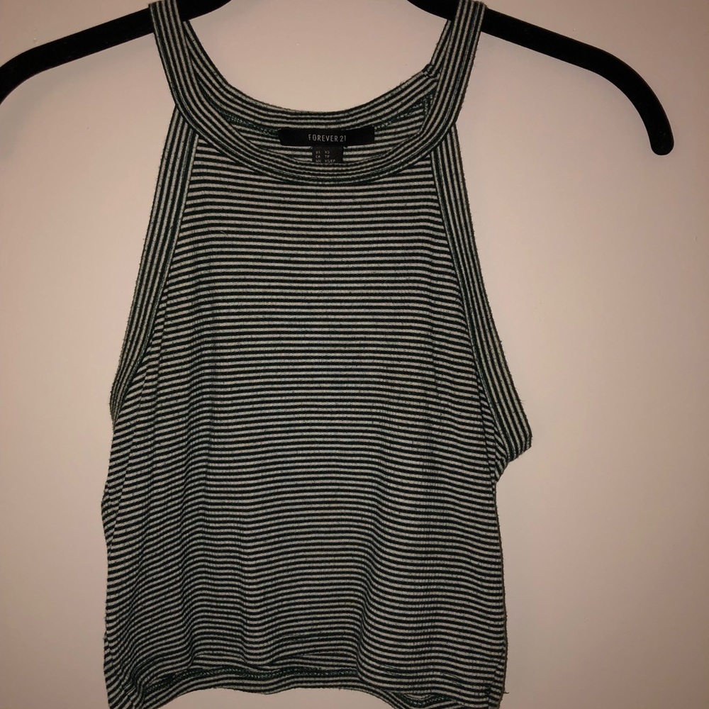 striped tank top